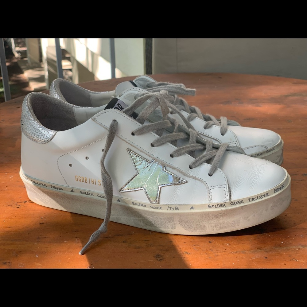 Golden Goose Hi Star Classic size 39 in white